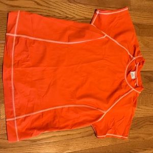 Lands End Swim Sun Rash Guard Shirt size 8-10